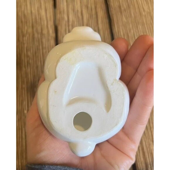 Vintage Dept 56 Porcelain White Bunny Figurine EASTER Rabbit - Picture 8 of 12